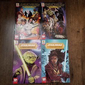 Set of 4 Star Wars Comics (Disney Comics)